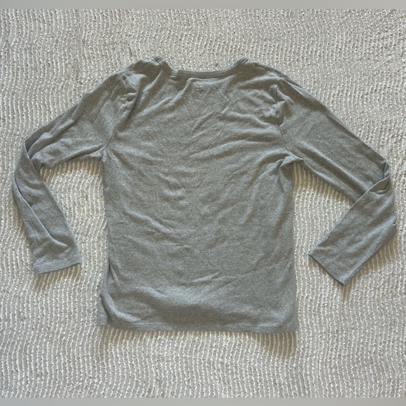Long Sleeve T-shirt Bundle Grey White Gap Size XL White Grey Gray Cotton - Picture 5 of 15
